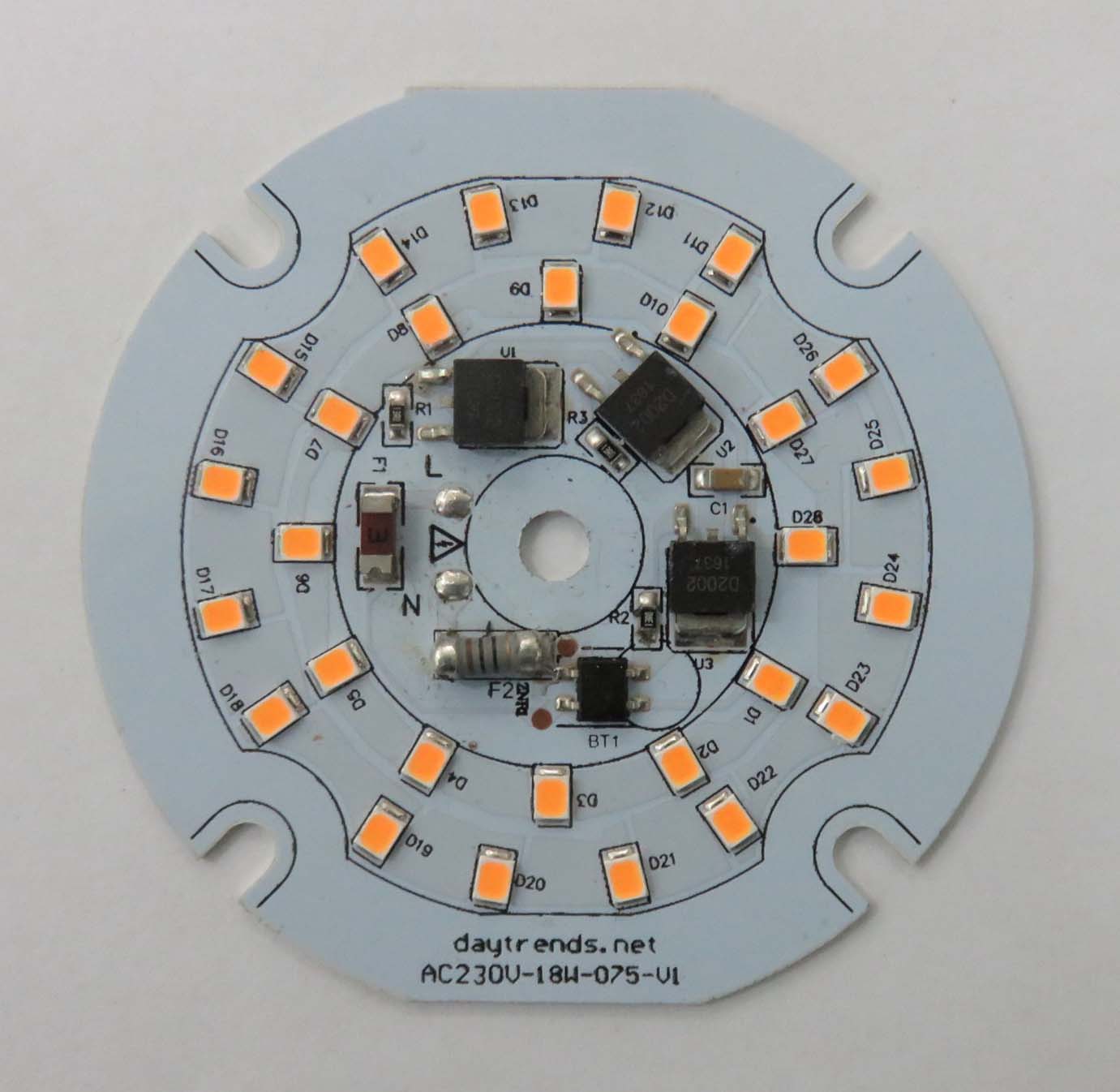 Daytrends LED Components AC LED module DOB Driverless LED Light Engine Dia75mm 18W 3000K