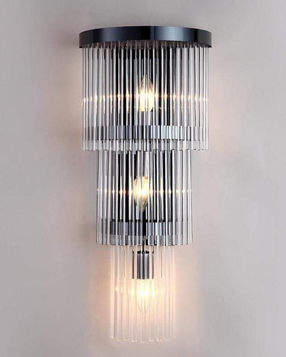 Al por mayor moderno lujo moderno post cristal lámpara de pared creativa para el dormitorio / oficina / balcón decorar la iluminación de la pared del hogar Fixture