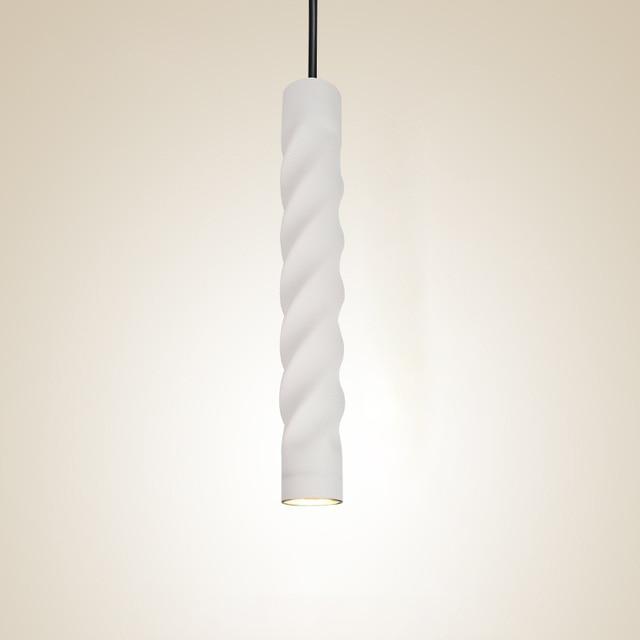 Lámpara de suspensión al por mayor luces regulables cocina isla comedor tienda bar de decoración cilindro tubo luces colgantes luces de cocina